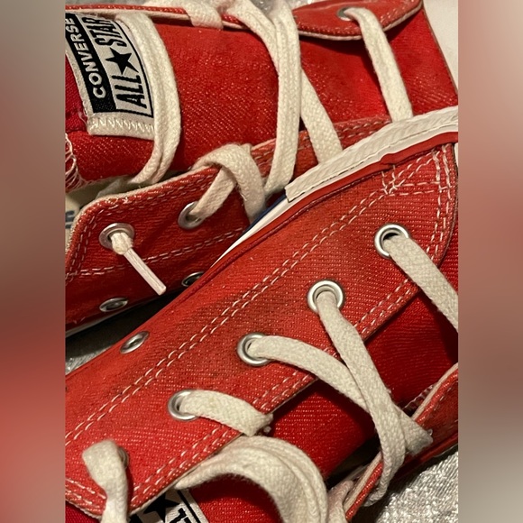Rare Red Heart Converse size 3Y - Picture 13 of 13